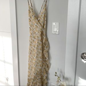 Floral Midi Abercrombie & Fitch Sun Dress - Size Small